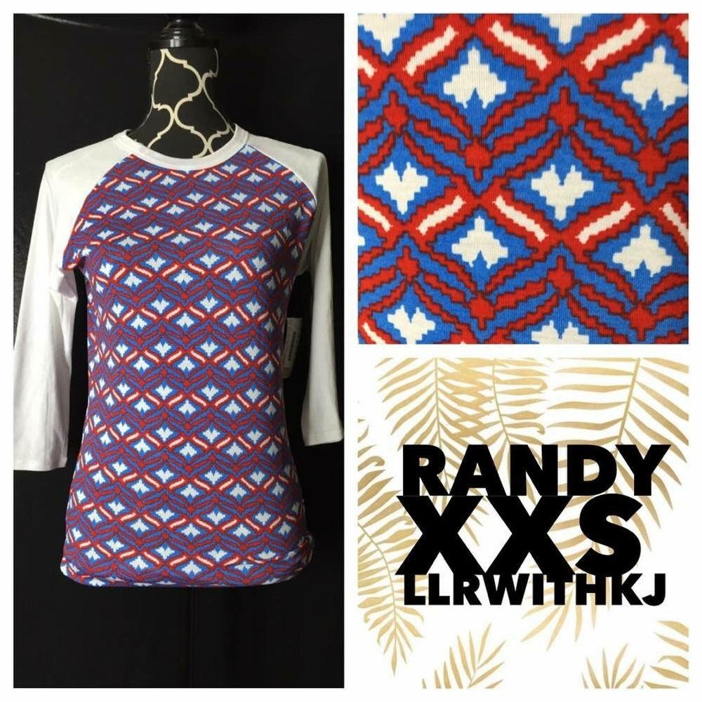 Lularoe Americana Randy XXS